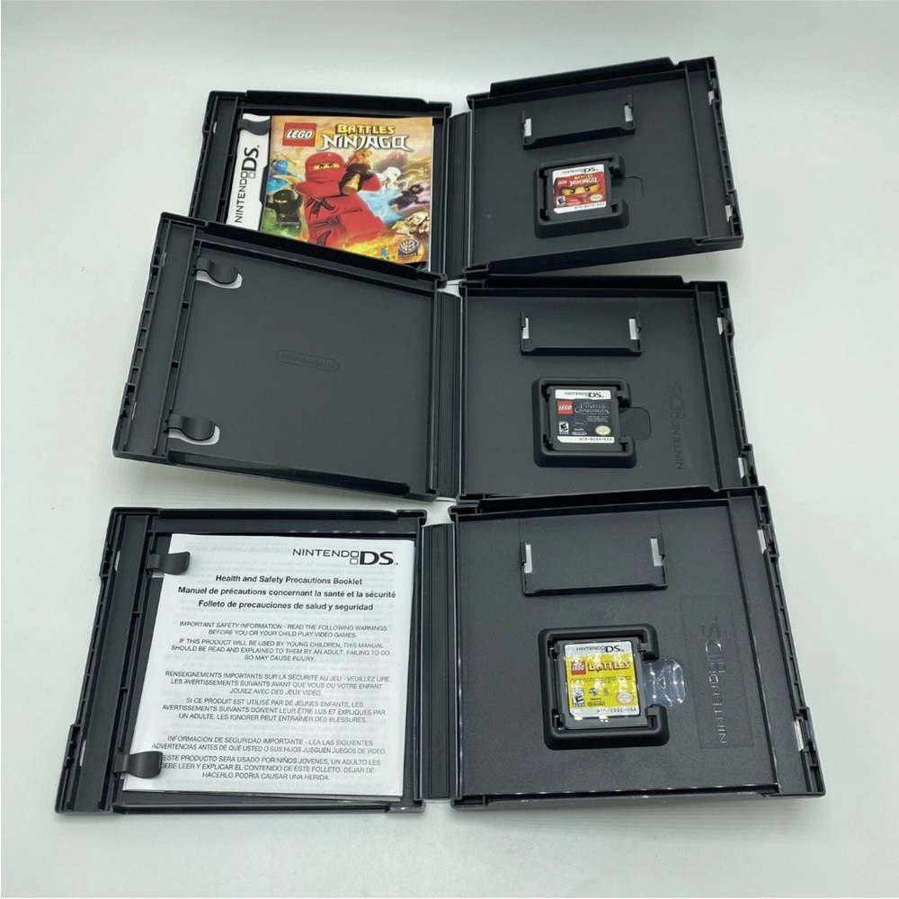 Mixed Lot of 3 Nintendo DS Lego Video Games Action/Adventure GUC - Picture 3 of 3